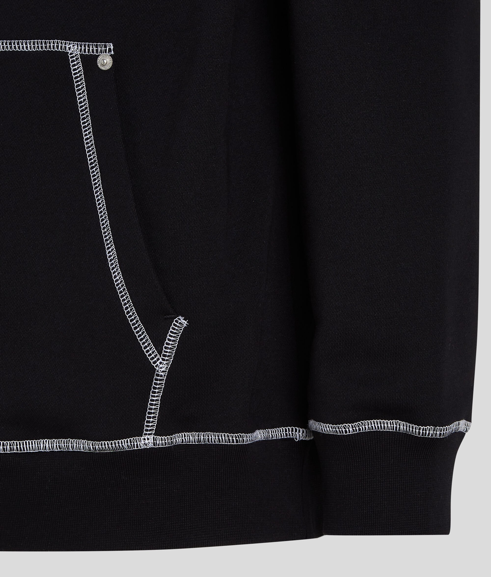 (image for) Lively KLJ CONTRAST STITCH HOODIE